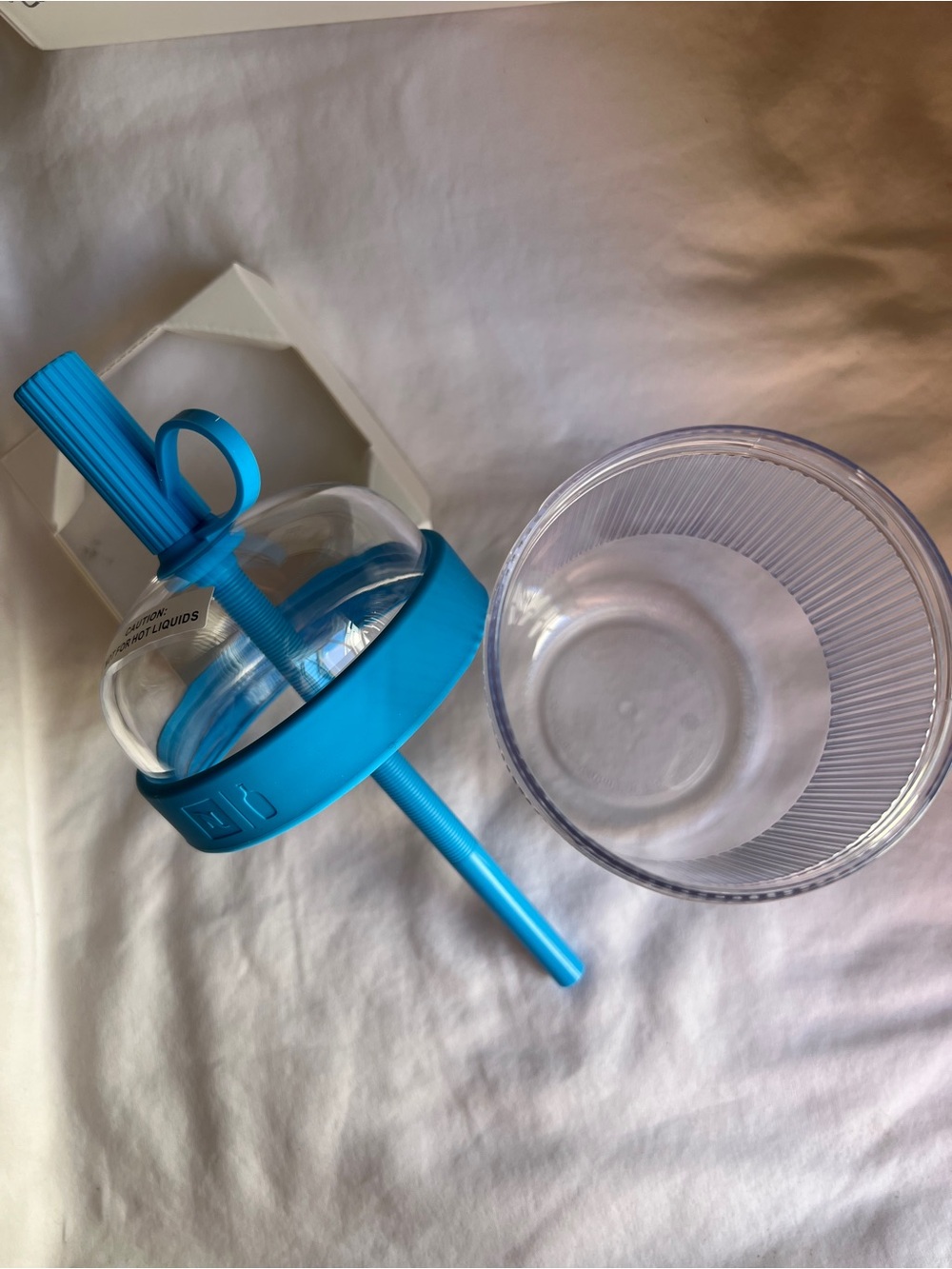 Nespresso Turquoise Travel Tumbler with Straw - Picture 4 of 8